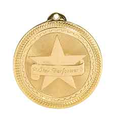 Star Performer BriteLazer Medal with Neck Ribbon