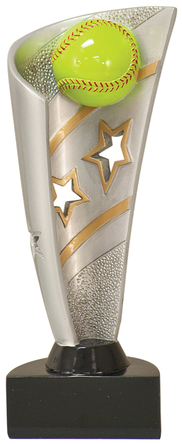 8 1/2 inch Softball Banner Resin