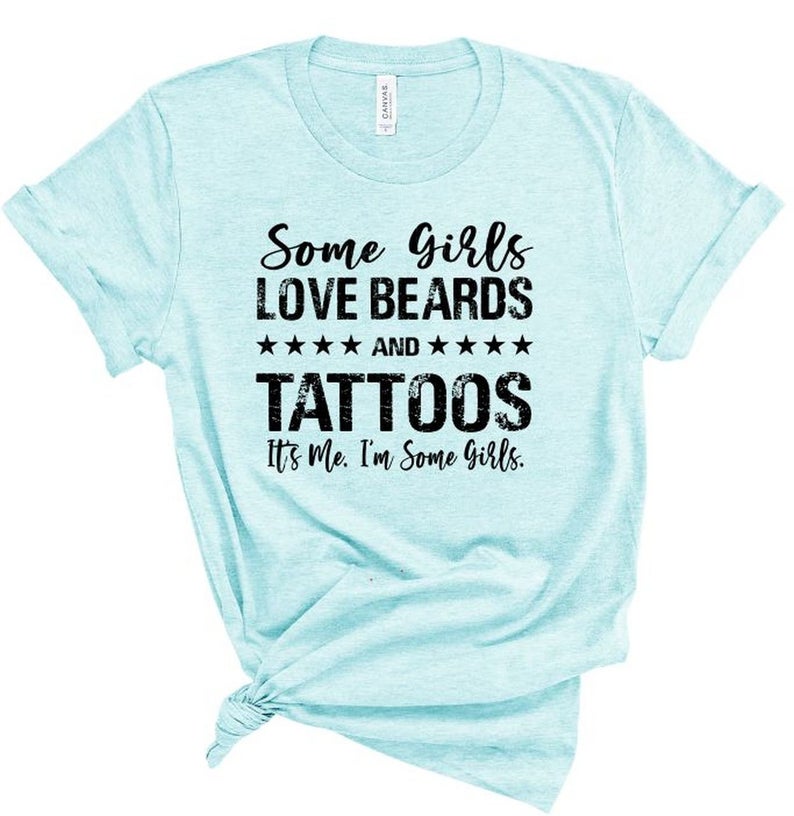 "Beards and Tattoos" T-Shirt