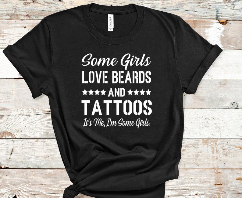 "Beards and Tattoos" T-Shirt