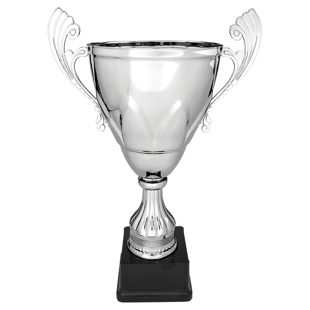 Silver 15" Completed Metal Cup on Plastic Base