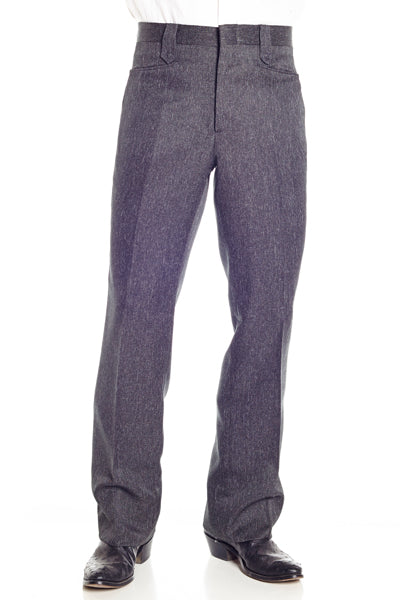 Circle S Dress Ranch Pant in Heather Charcoal