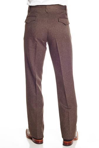 Circle S Dress Ranch Pant in Heather Chestnut