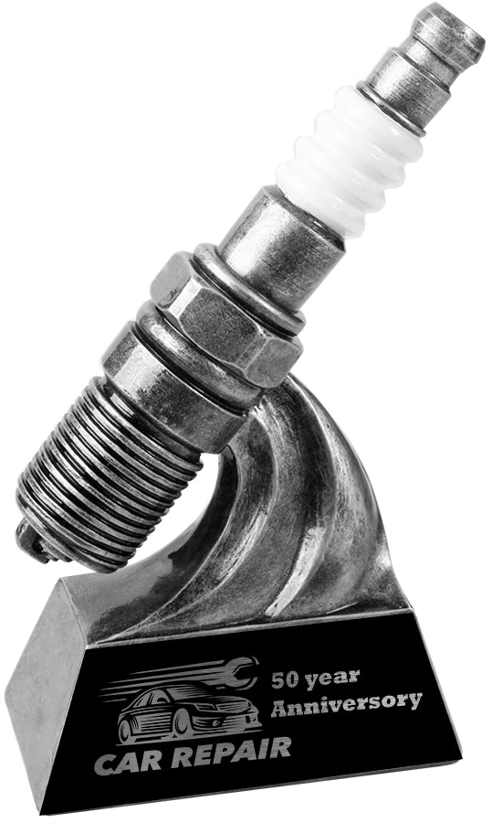 Spark Plug Car Show Award, 6"