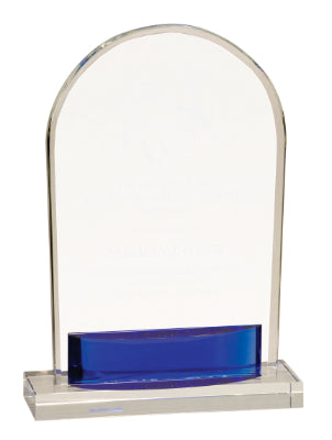 Crystal Arch with Blue Accent, Large