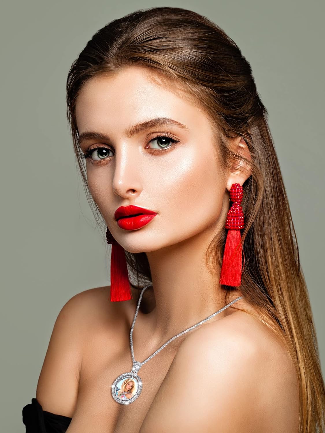 Photo Necklace - Round