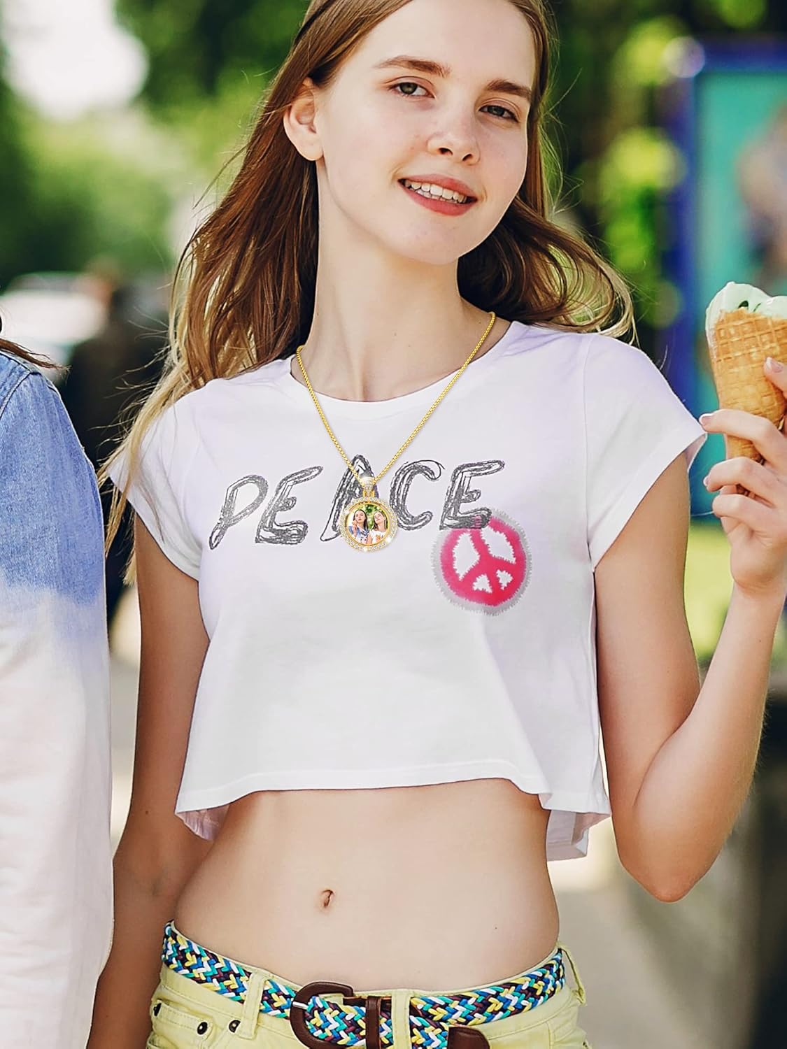 Photo Necklace - Round