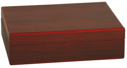 Rosewood Finish Golf Ball Box
