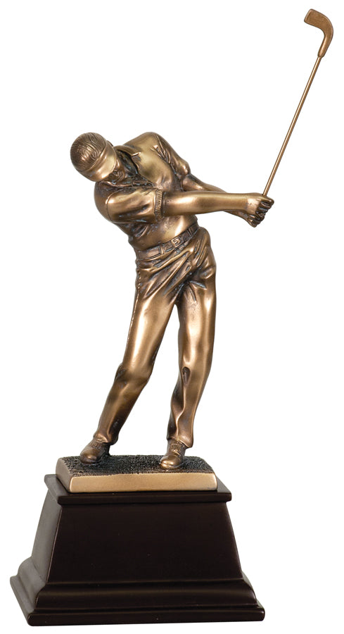 Follow-Through Male Golf Resin Award