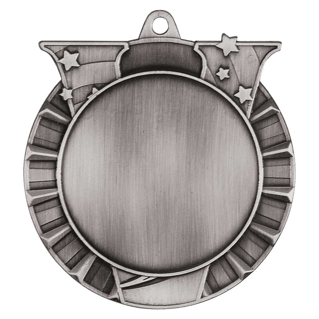 Antique Silver 2 3/4" Victory 2" Insert Holder Medal