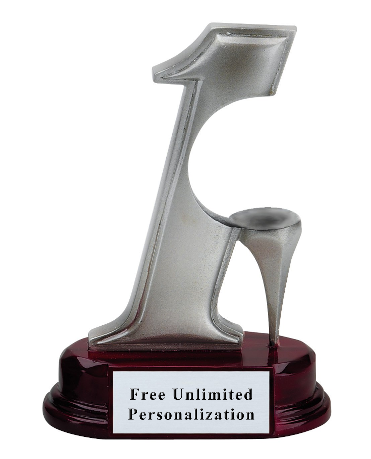 Rosewood and Pewter "Hole In One" Award