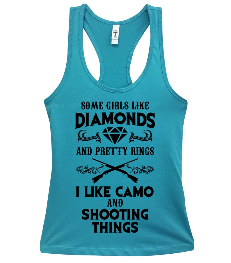 "Diamonds and Pretty Things" Tank Top