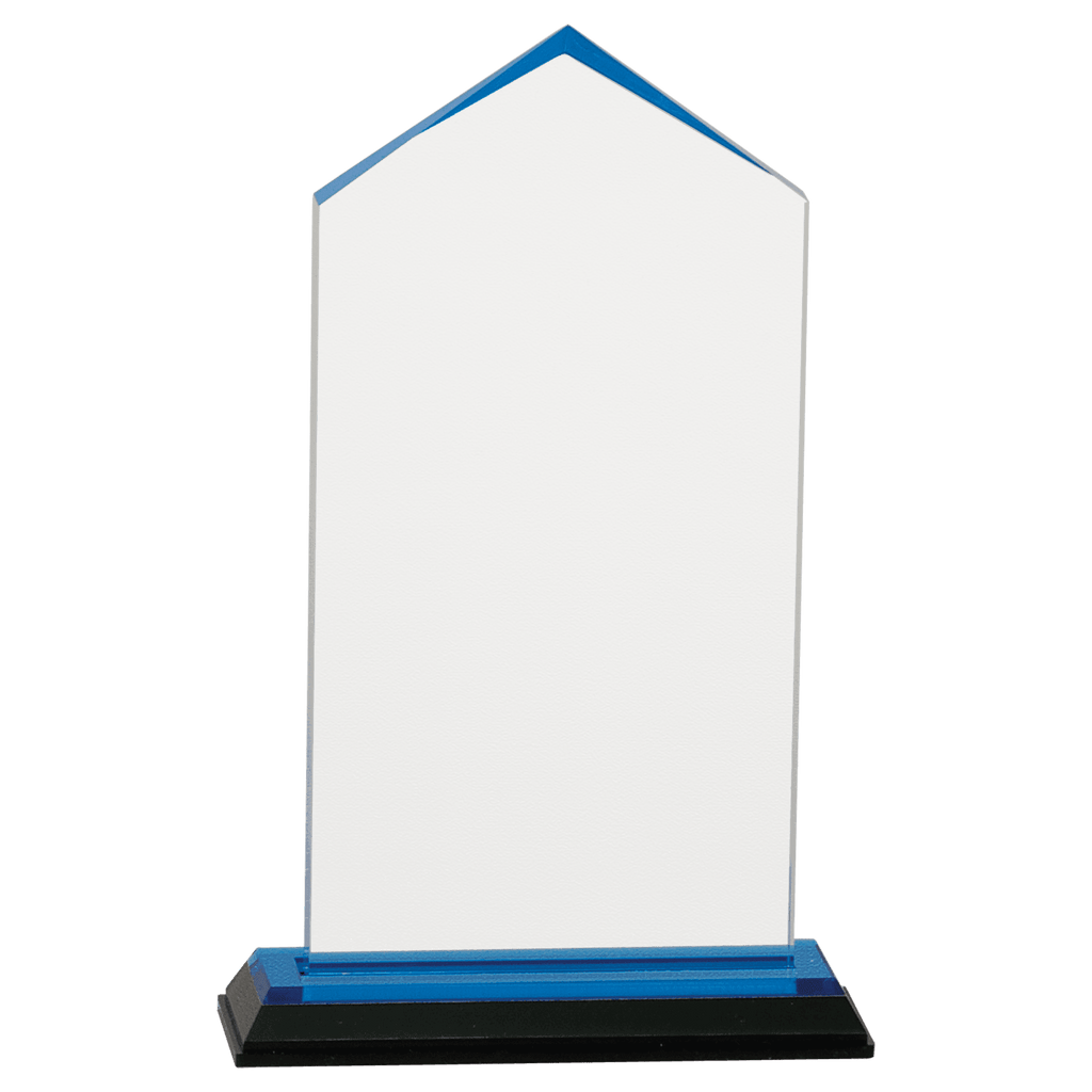Blue 3 1/2" x 7 1/2" Jewel Impress Acrylic
