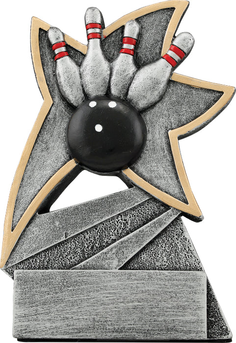 5 1/2 inch Bowling Jazz Star Resin