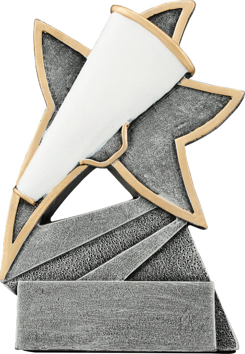 5 1/2 inch Cheerleading Jazz Star Resin