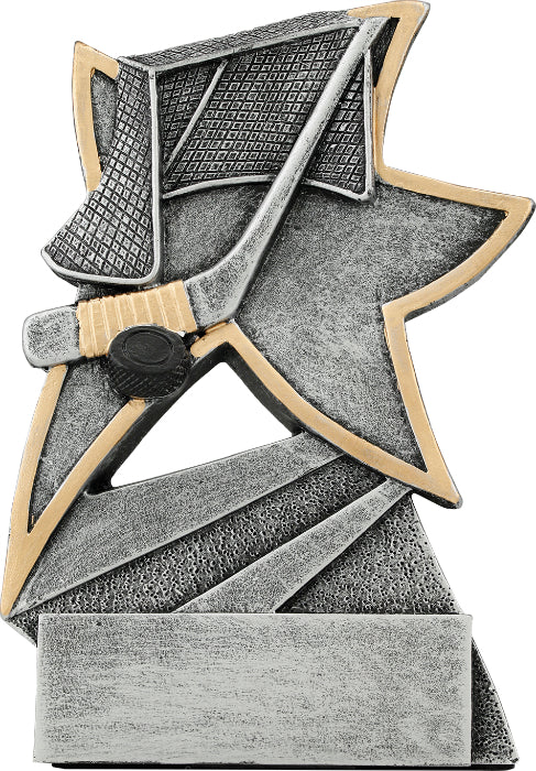 5 1/2 inch Hockey Jazz Star Resin