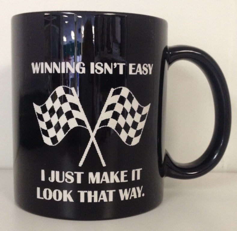 11 Oz Ceramic Mug with Contrasting Color Accent
