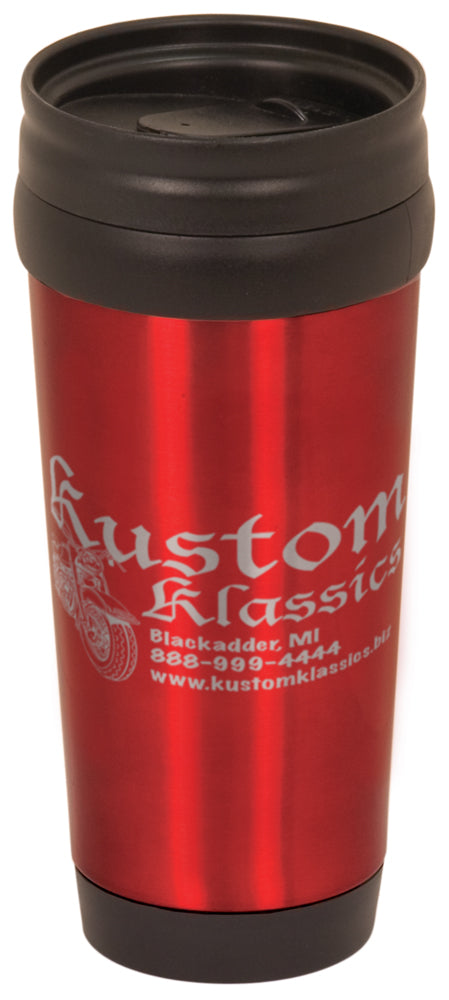 14 oz Laserable Stainless Steel Travel Mug without Handle