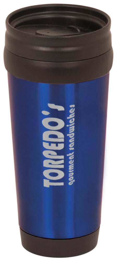 14 oz Laserable Stainless Steel Travel Mug without Handle