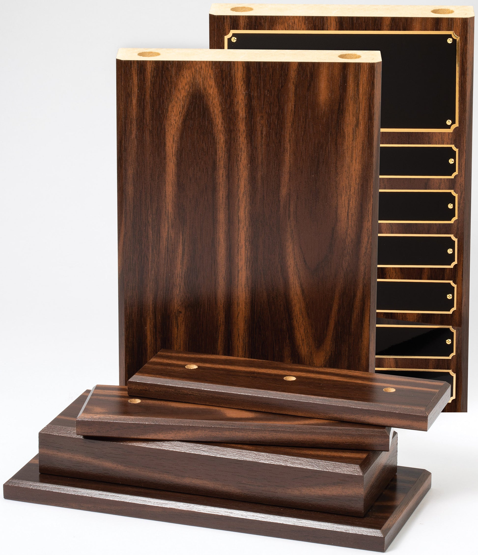 Perpetual Trophy with Engraved Black Plates