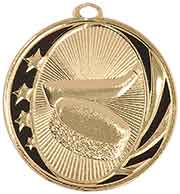 Hockey MidNite Star Medal with Neck Ribbon