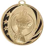 Torch MidNite Star Medal with Neck Ribbon