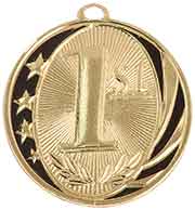1st Place MidNite Star Medal with Neck Ribbon