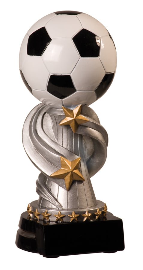 7 inch Soccer Encore Resin