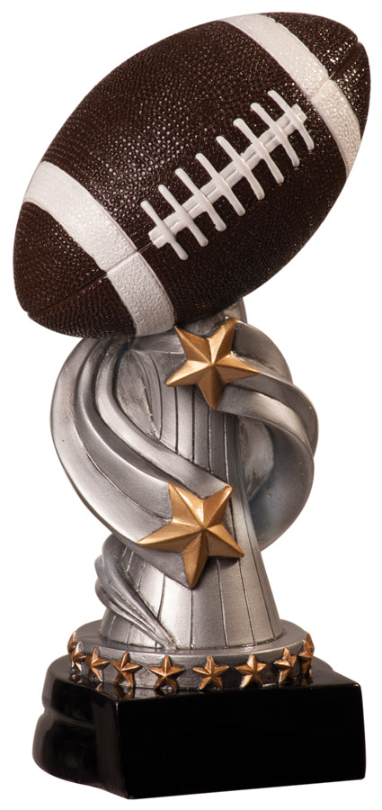 8 1/2 inch Football Encore Resin