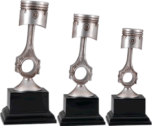 Piston Resin Trophy, 10"