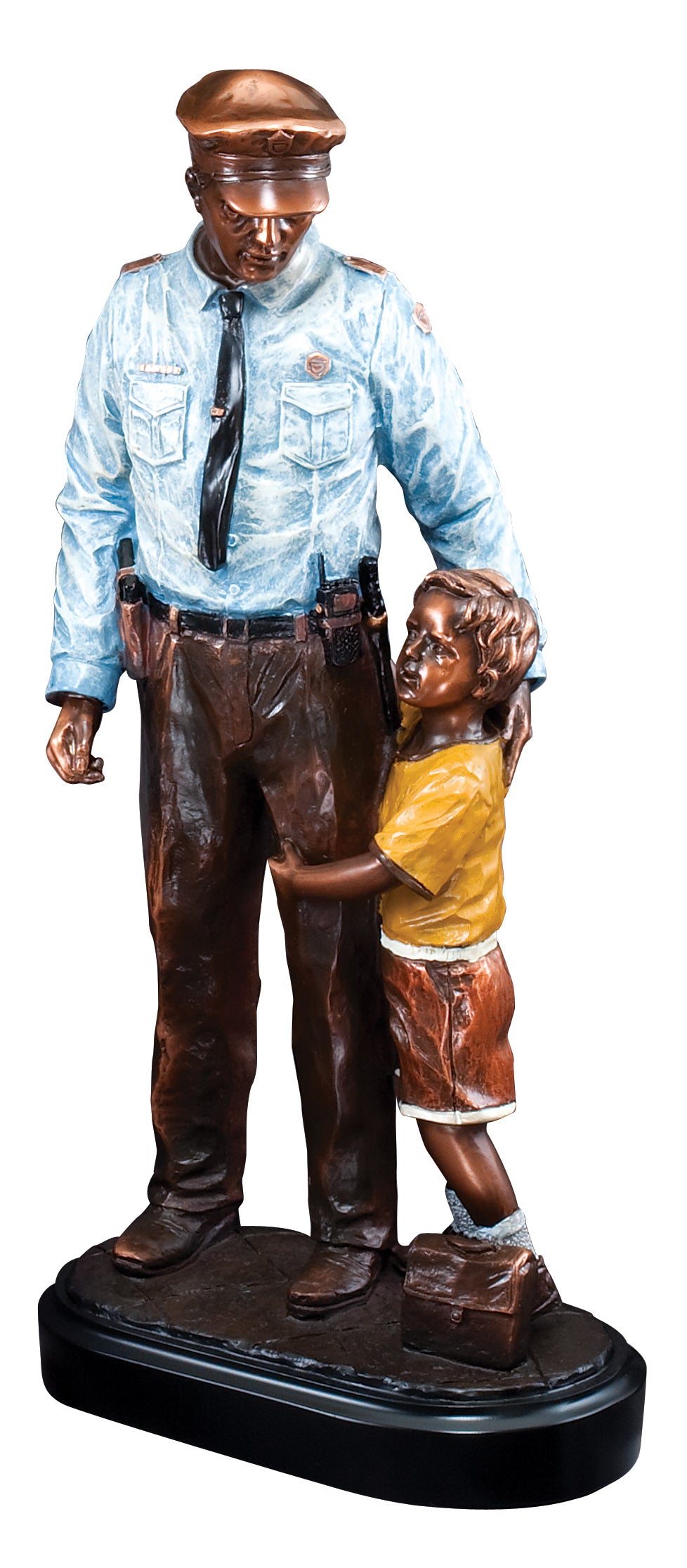 Police Officer and Child Resin Award