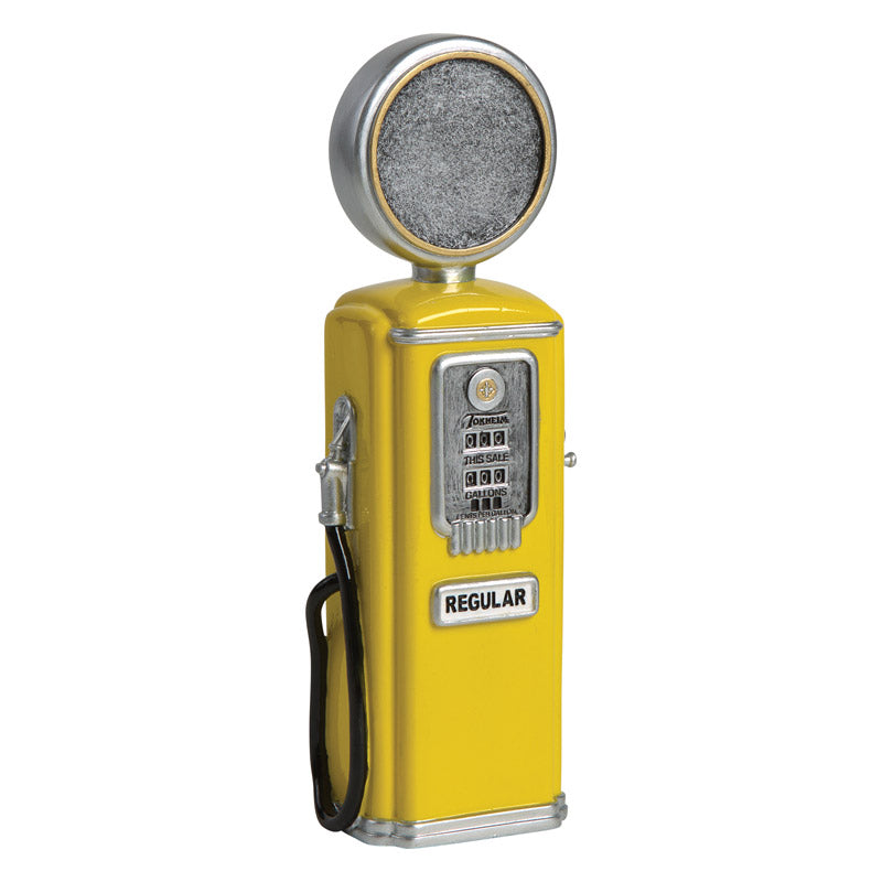Gas Pump Resin, Yellow, with Custom insert