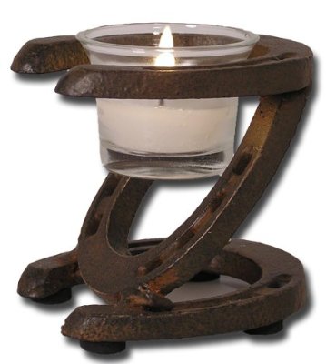 Horseshoes Tealight Candle Holder