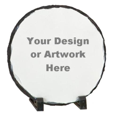 Glossy Round Photo Stone