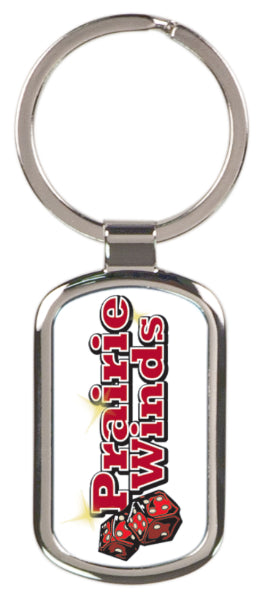 Rectangle Metal Key Chain