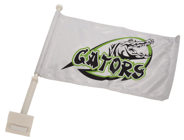 Large Car Flag With Pole