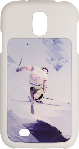 White Samsung Galaxy S4 Soft Touch Coated Hard Plastic Case