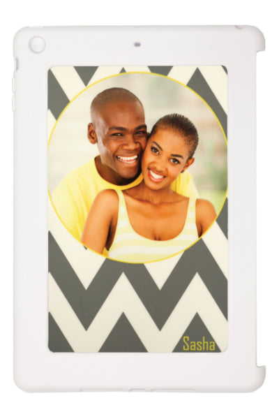 White Ipad Air Impact Resistant Rubber Like Tpu Case