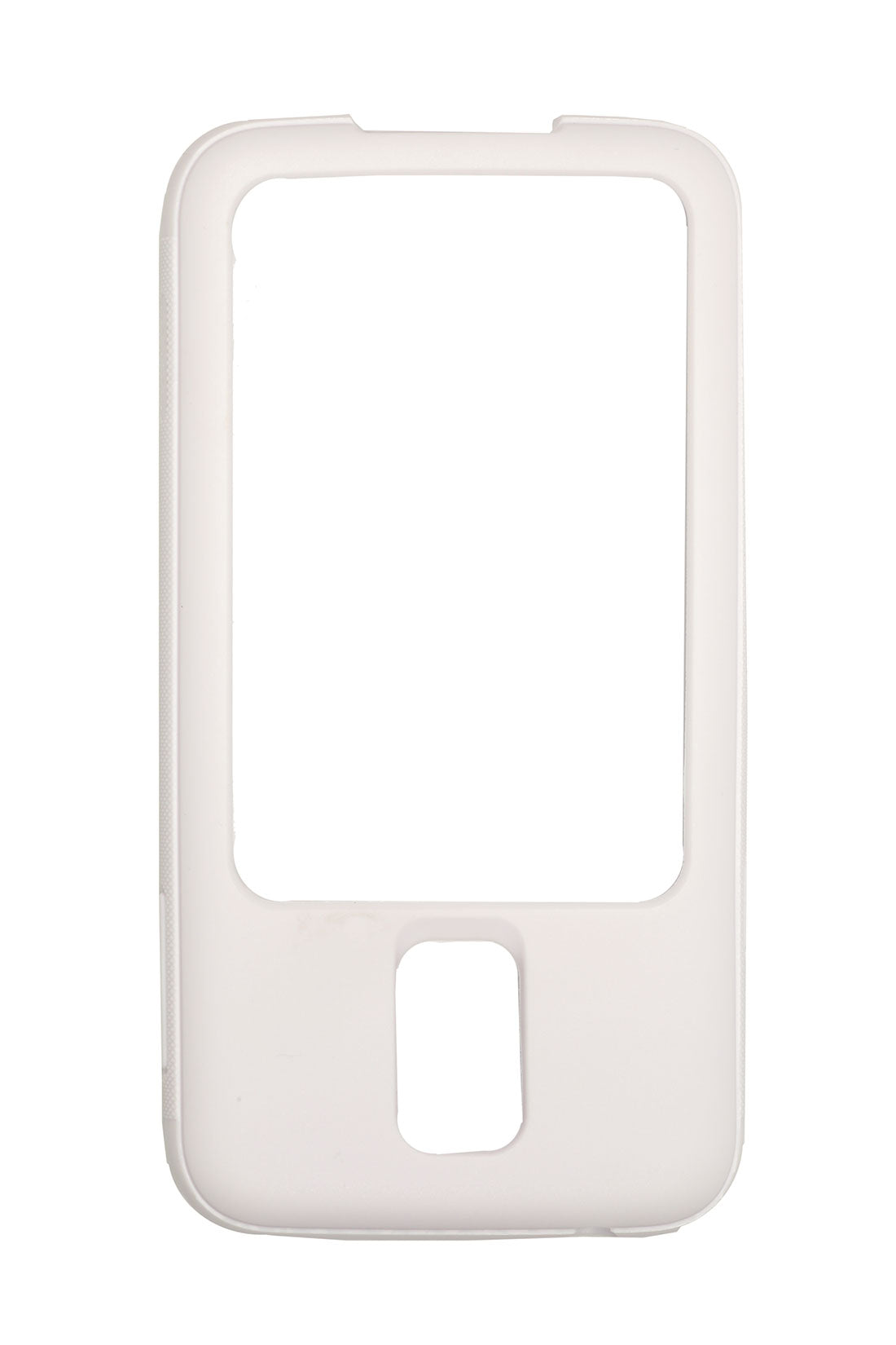 White Galaxy S5 Impact Resistant Rubber Like Tpu Case