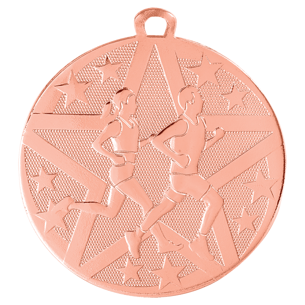 Bronze 2" Superstar Cross Country Medal