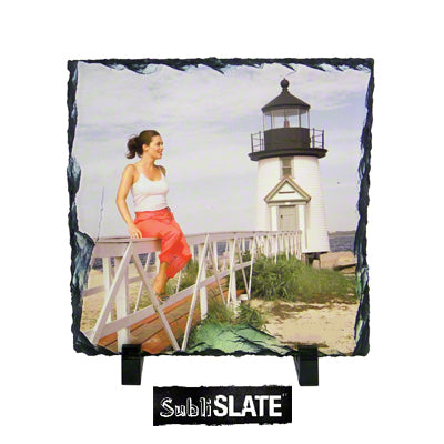 Glossy Square Photo Stone