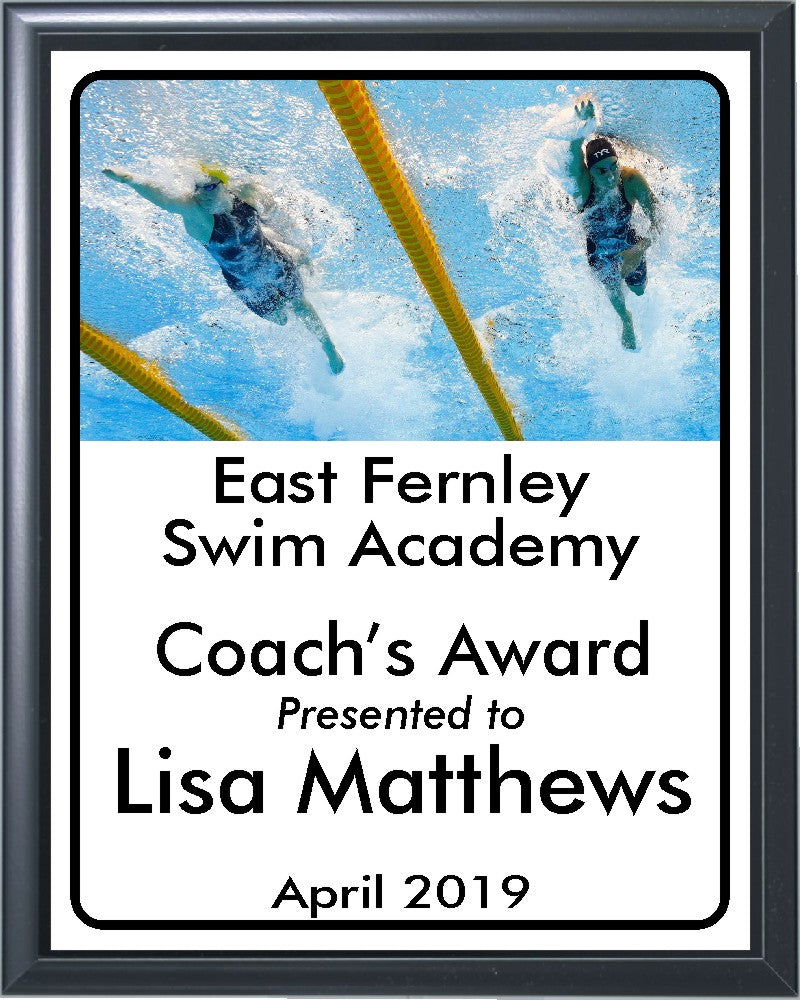 Swimming Plaque 2