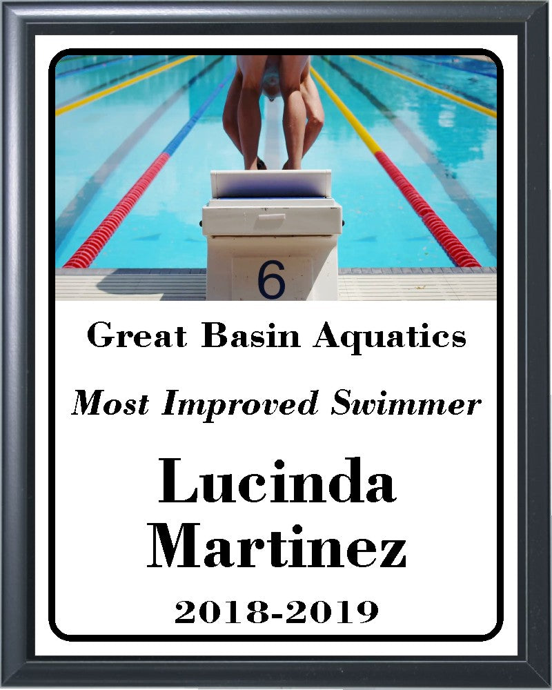 Swimming Plaque 3
