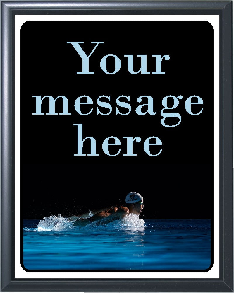 Swimming Plaque 4