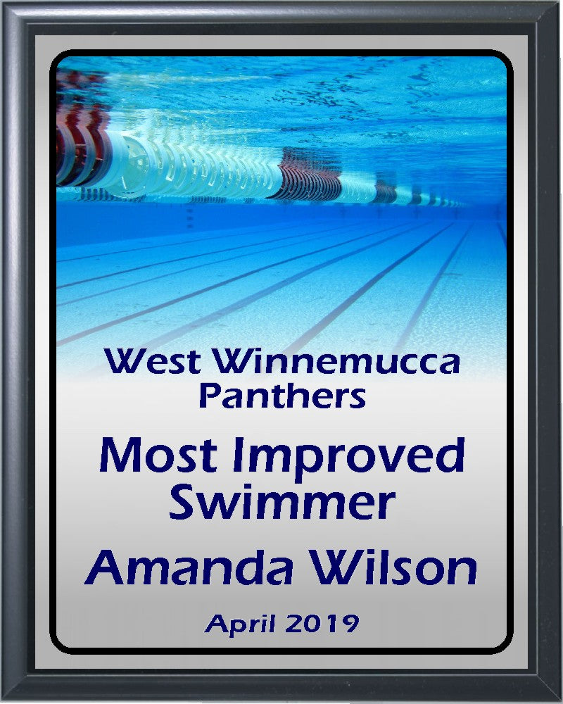 Swimming Plaque 5