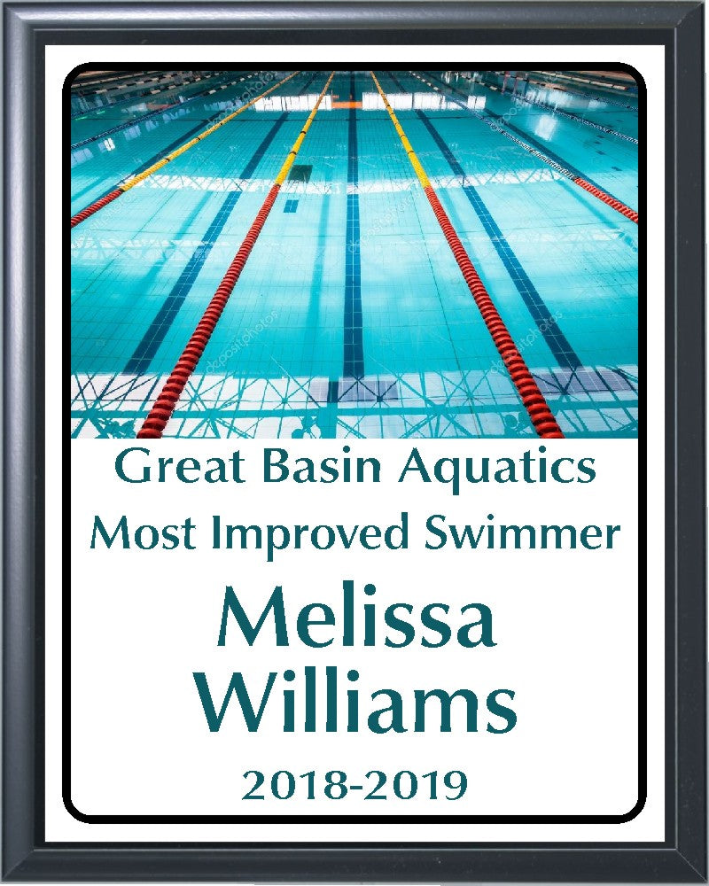 Swimming Plaque 7