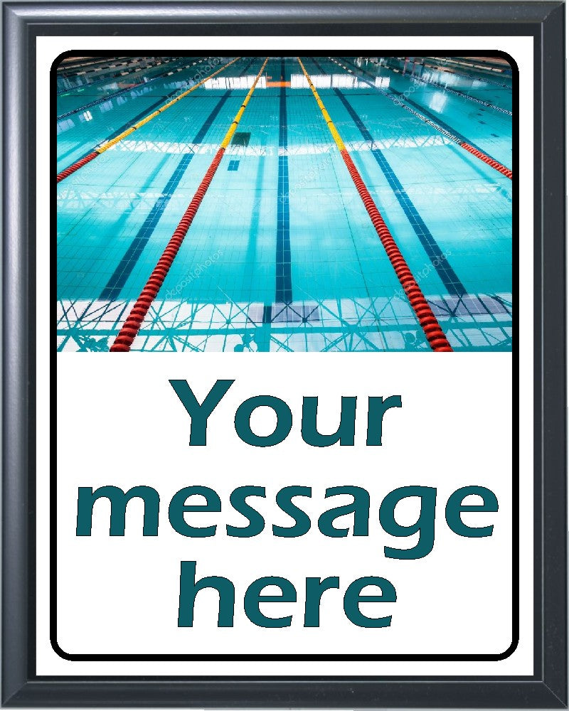 Swimming Plaque 7