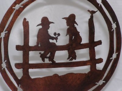 First Love Medallion Candle Holder