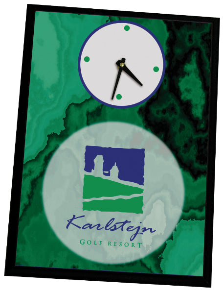 Oversized Plaque Clock