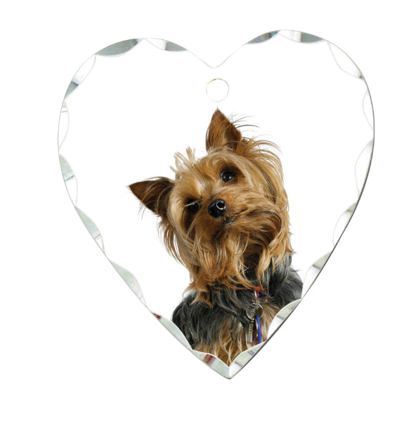 Small Heart Photo Charm